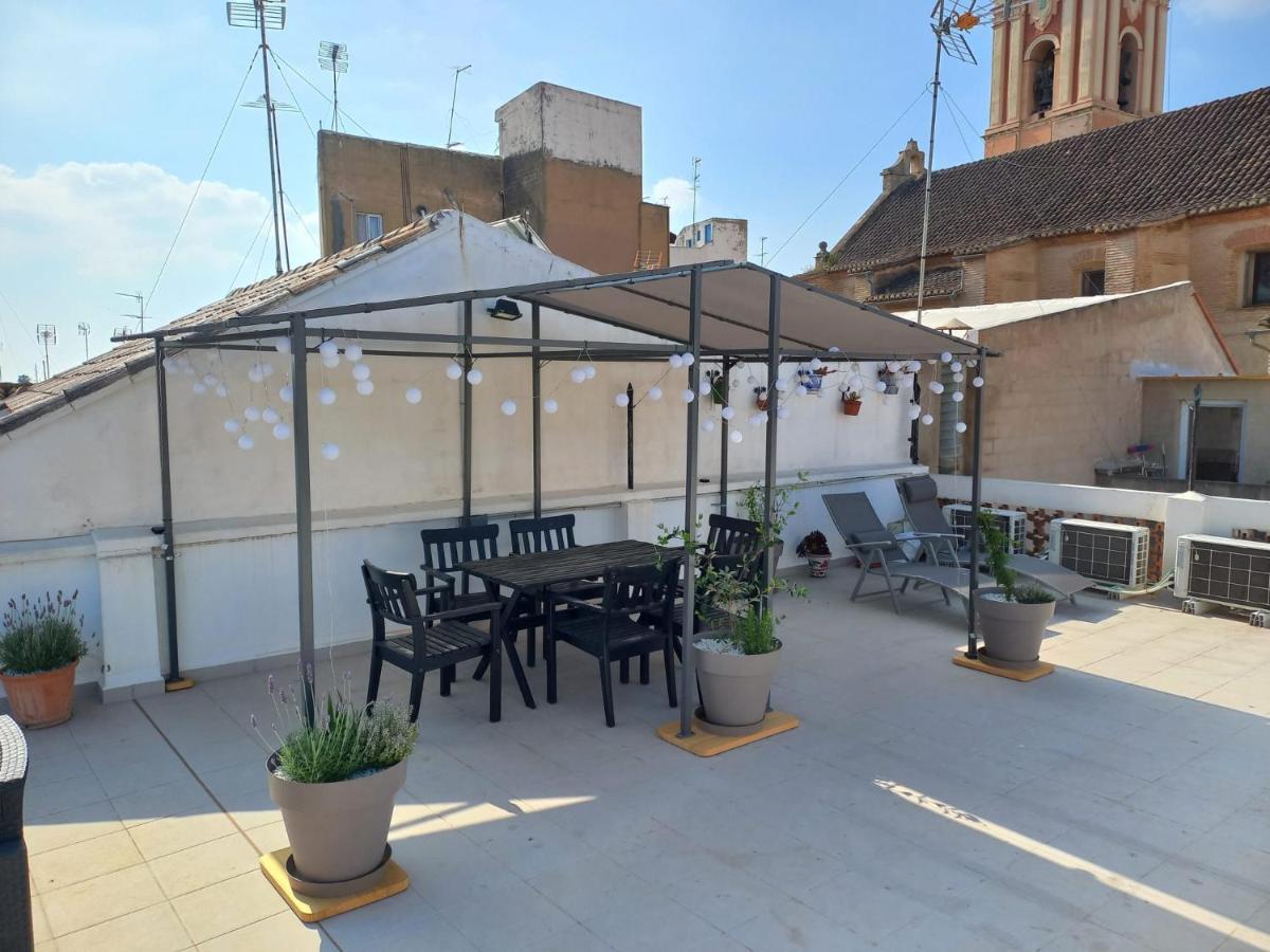 Traditional Valencian Townhouse In Catarroja Apartamento Exterior foto